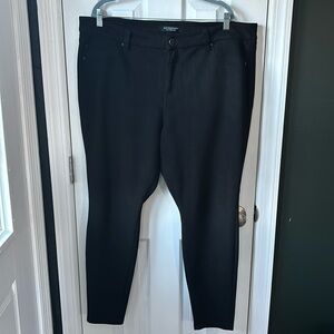 Pants by Liverpool size 20 W black stretch
